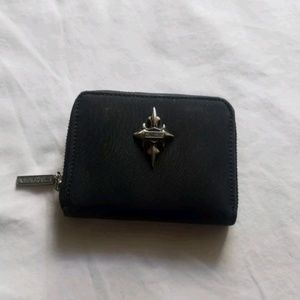 Harley Davidson Black Zip Around Wallet